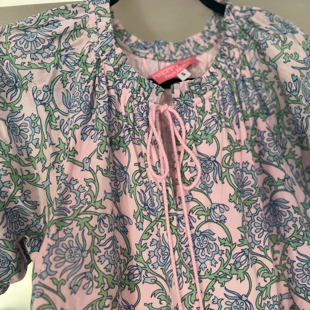 Preppy Girl Palm Beach Maxi Dress - Size S